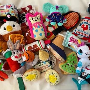 Bark Box Dog Toy Lot of 25 NWOT